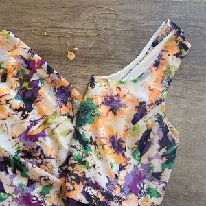 Forever 21 contemporary floral dress S